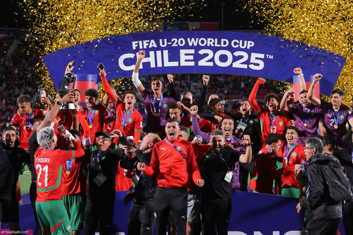 ذهب المونديال.. مغربي