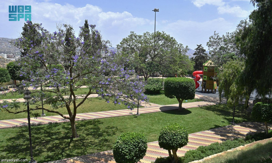 600 متنزه تستقبل زوار عسير في العيد