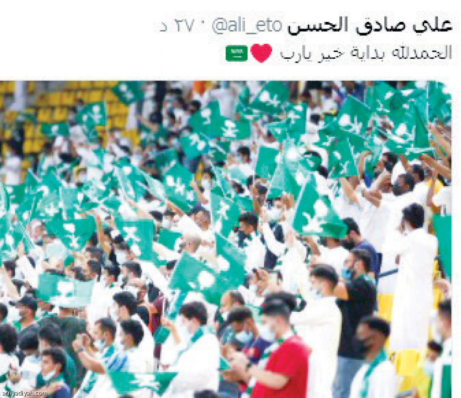 الشهراني 
يغيّر آراء المغردين