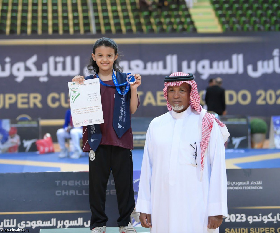 الشباب بطل جماعي التايكوندو