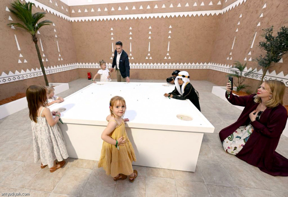 البيت السعودي
يعرِّف الزوار بالتراث