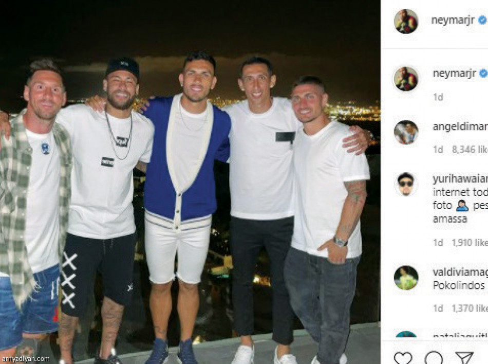 ميسي 
يزلزل منصات التواصل