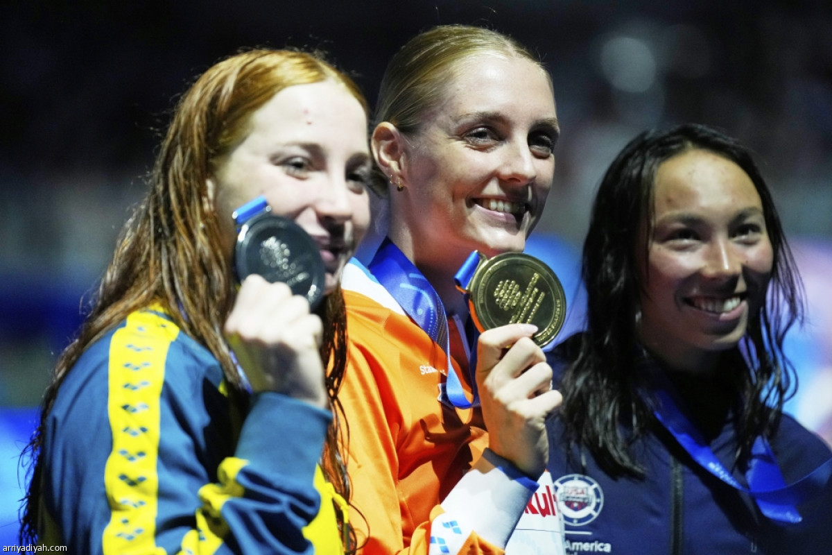 ماريت تحصد الذهبية